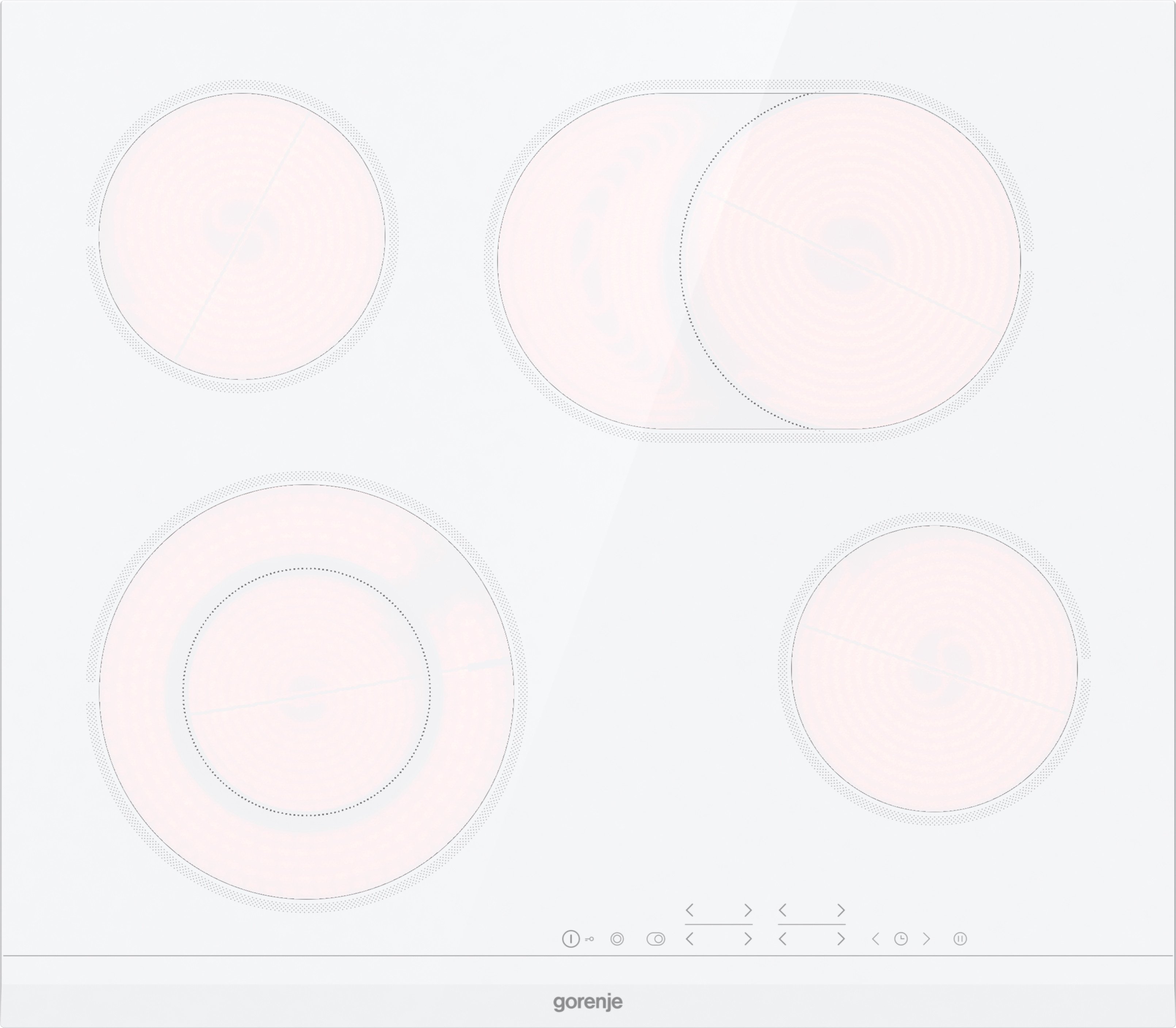 Варочная панель Gorenje ECT643WCSC белый