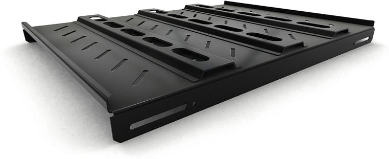 Полка стационарная Hyperline TSH3H-650-RAL9004