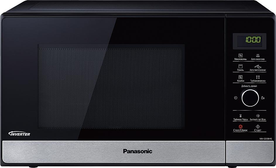 Микроволновая печь Panasonic NN-GD38HSZPE черный/нержавеющая сталь