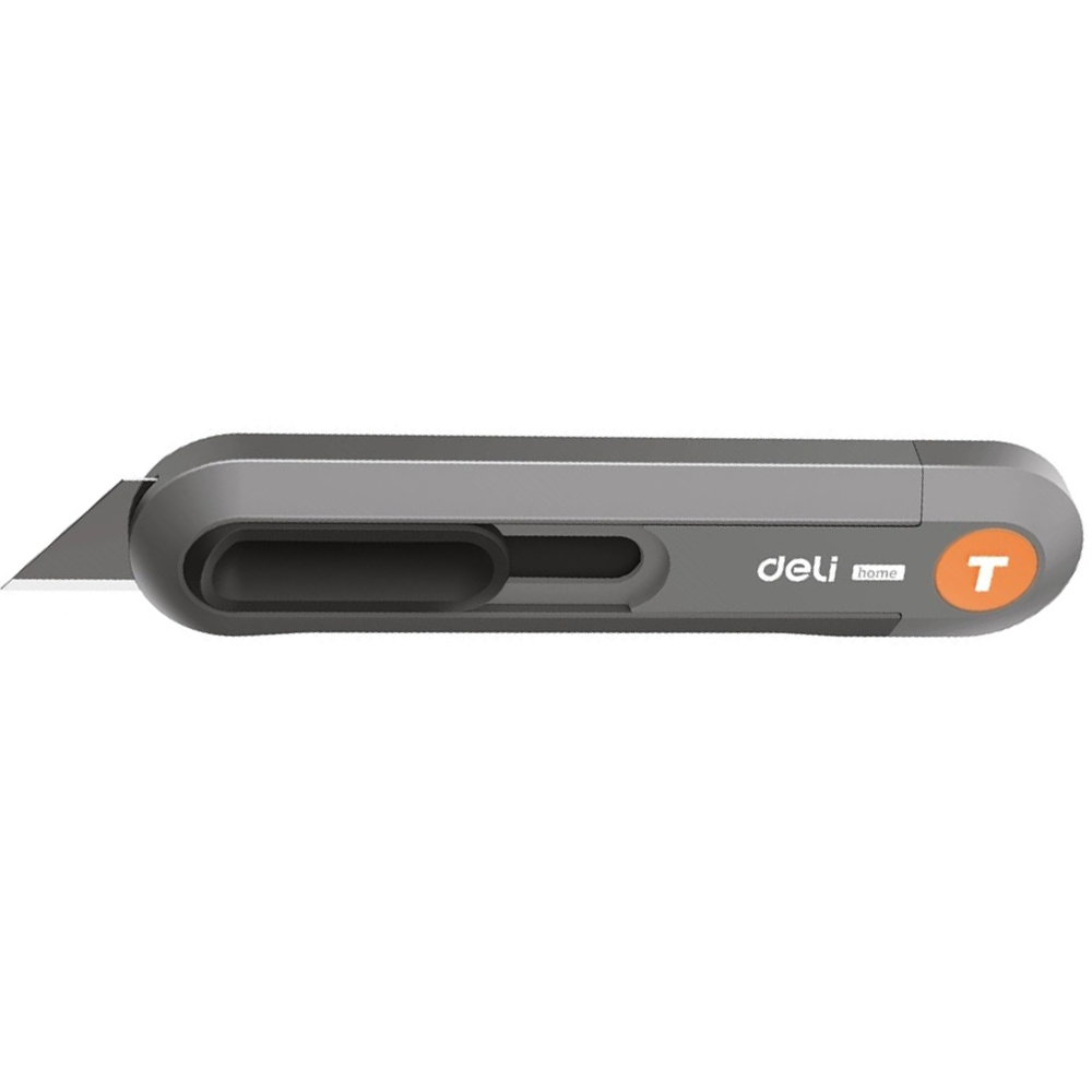 Нож строительный Deli HT4008C Gray