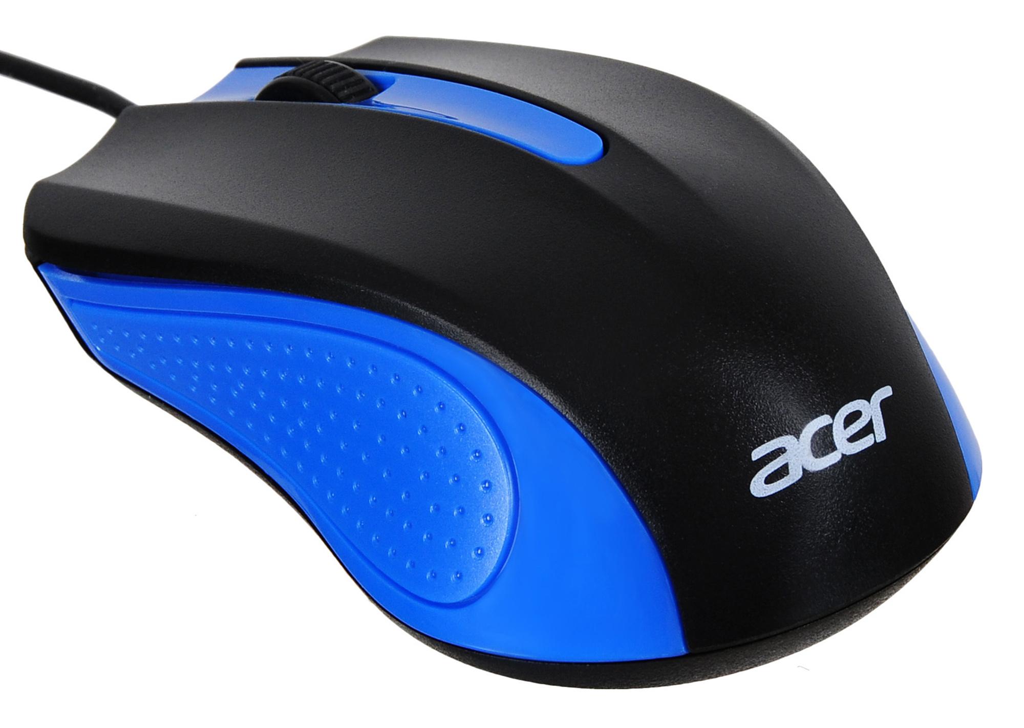 Мышь Acer OMW011 черный/синий (ZL.MCEEE.002)
