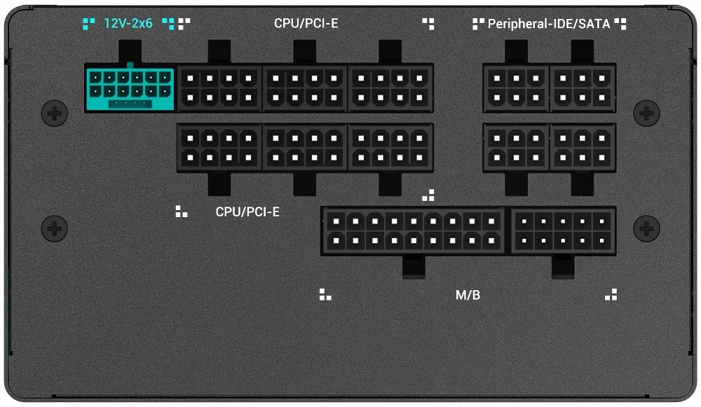 Блок питания DeepCool PQ1000G ATX 1000W (R-PQA00G-FD0B-WGEU-V1)