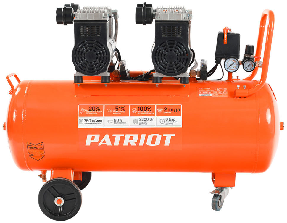 Компрессор Patriot WO 80-360 (525301930)