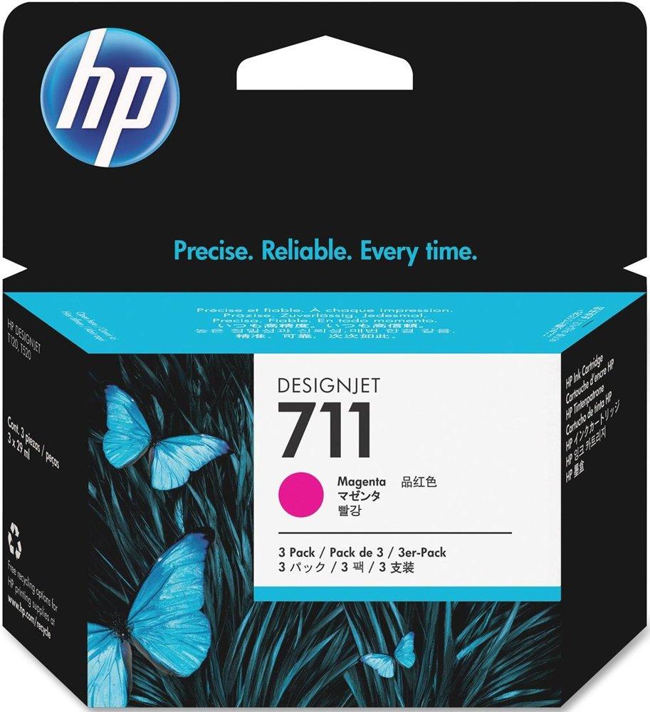 Картридж HP 711 пурпурный (CZ135A)