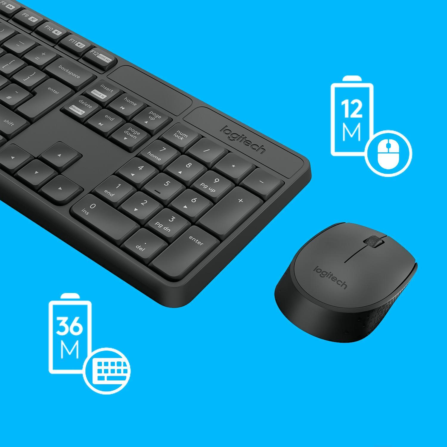 Набор периферии Logitech Wireless Combo MK235 (920-007948)