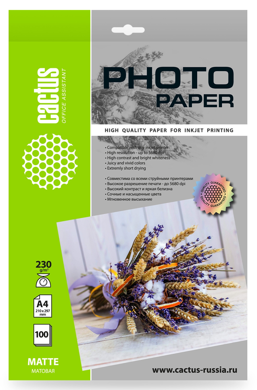 Фотобумага Cactus CS-MA4230100