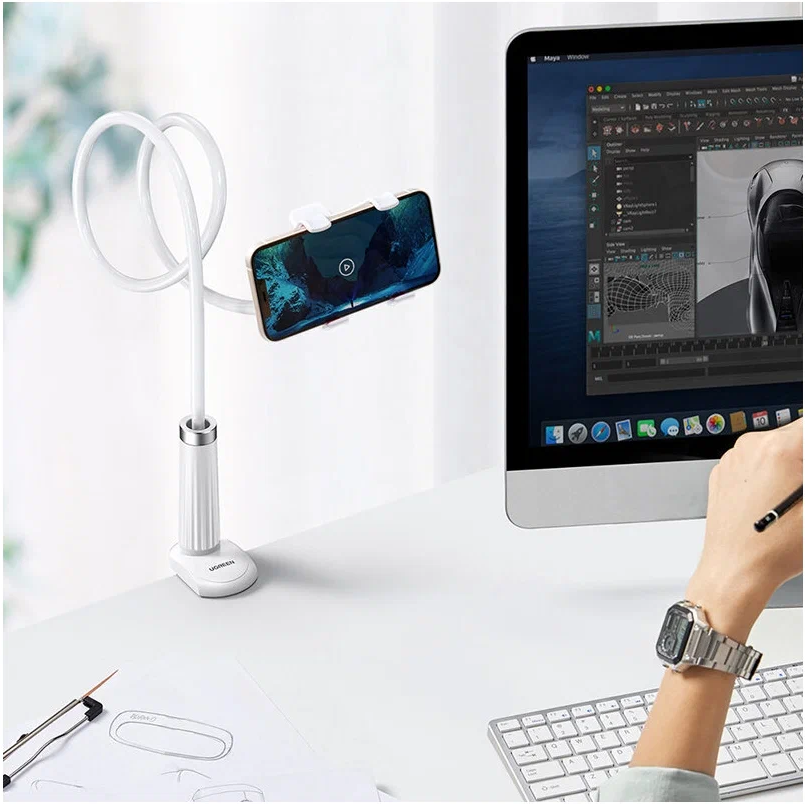 Держатель для смартфона Ugreen LP113-30488 White (30488)