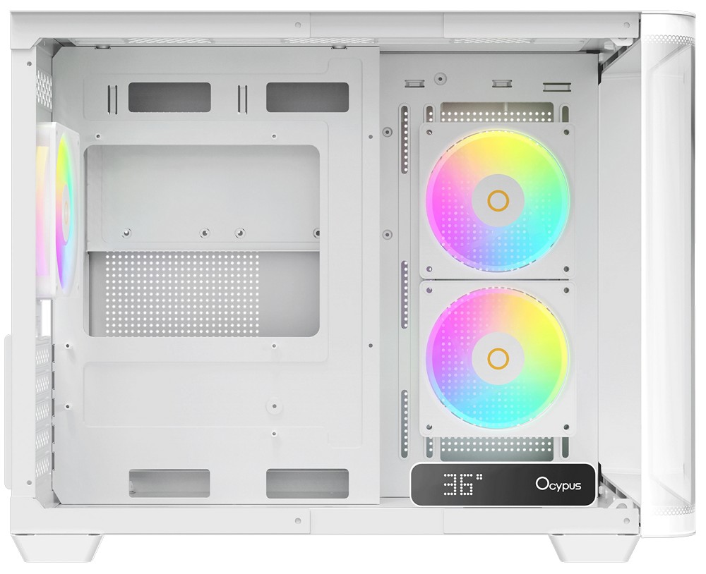 Корпус Ocypus Iota C50 WH Curve ARGB Digital (Iota-C50-WHD300CD-GL)