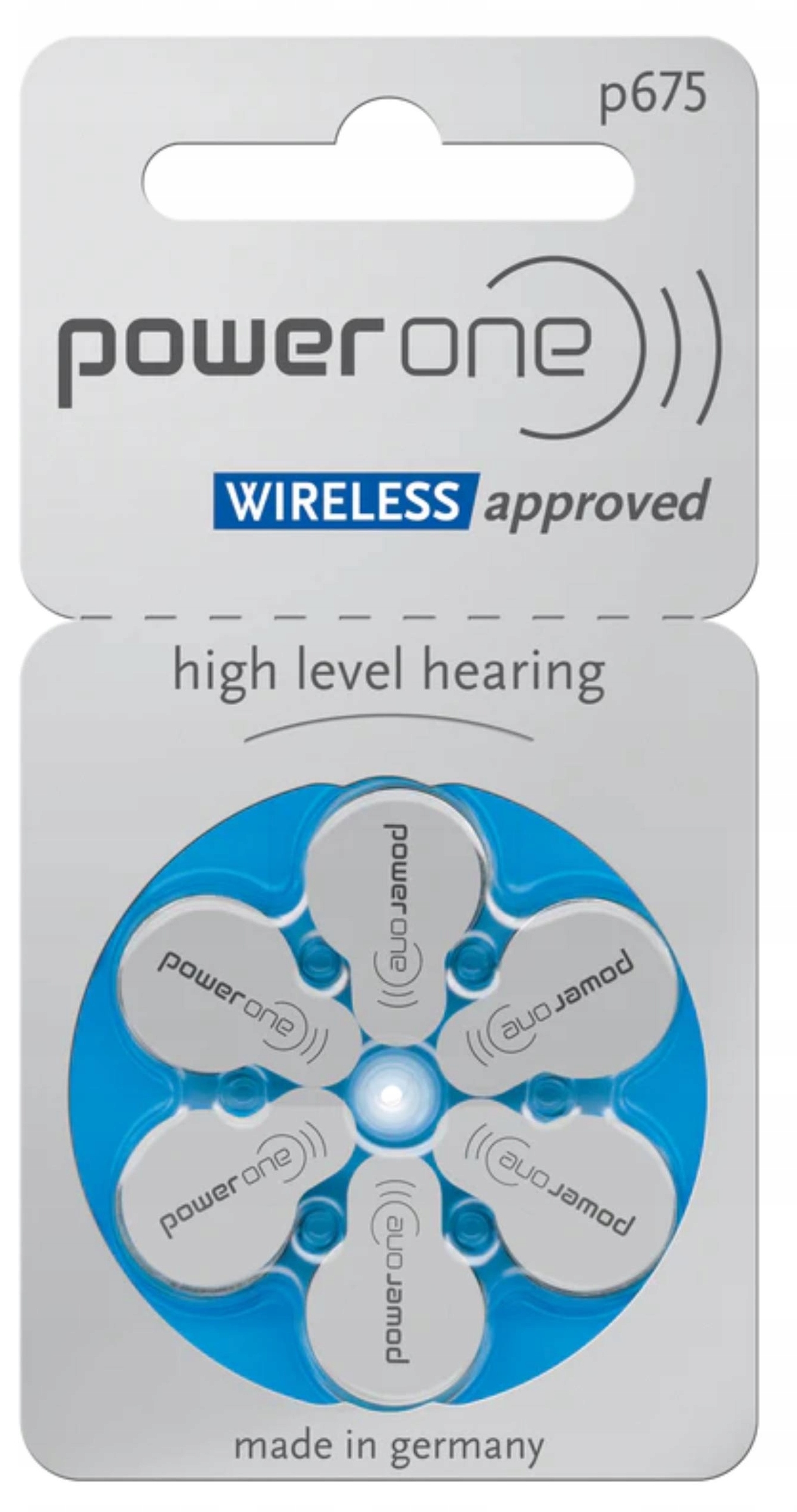 Батарейка Power One Zinc-Air p675 BL6