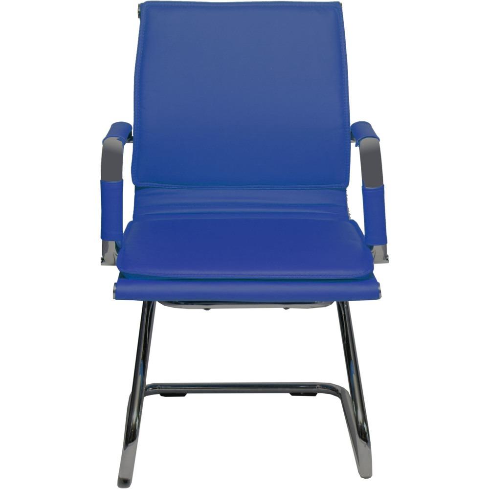 Офисное кресло Бюрократ CH-993-Low-V синий хром (CH-993-LOW-V/BLUE)