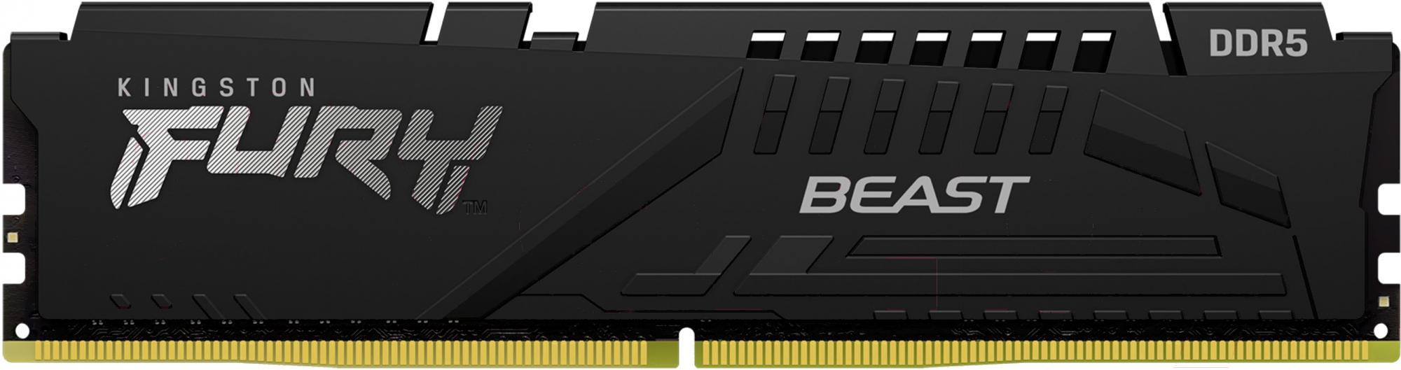 Оперативная память Kingston Fury Beast 32GB 2x16GB PC5-44800 DDR5-5600 CL40 (KF556C40BBK2-32)