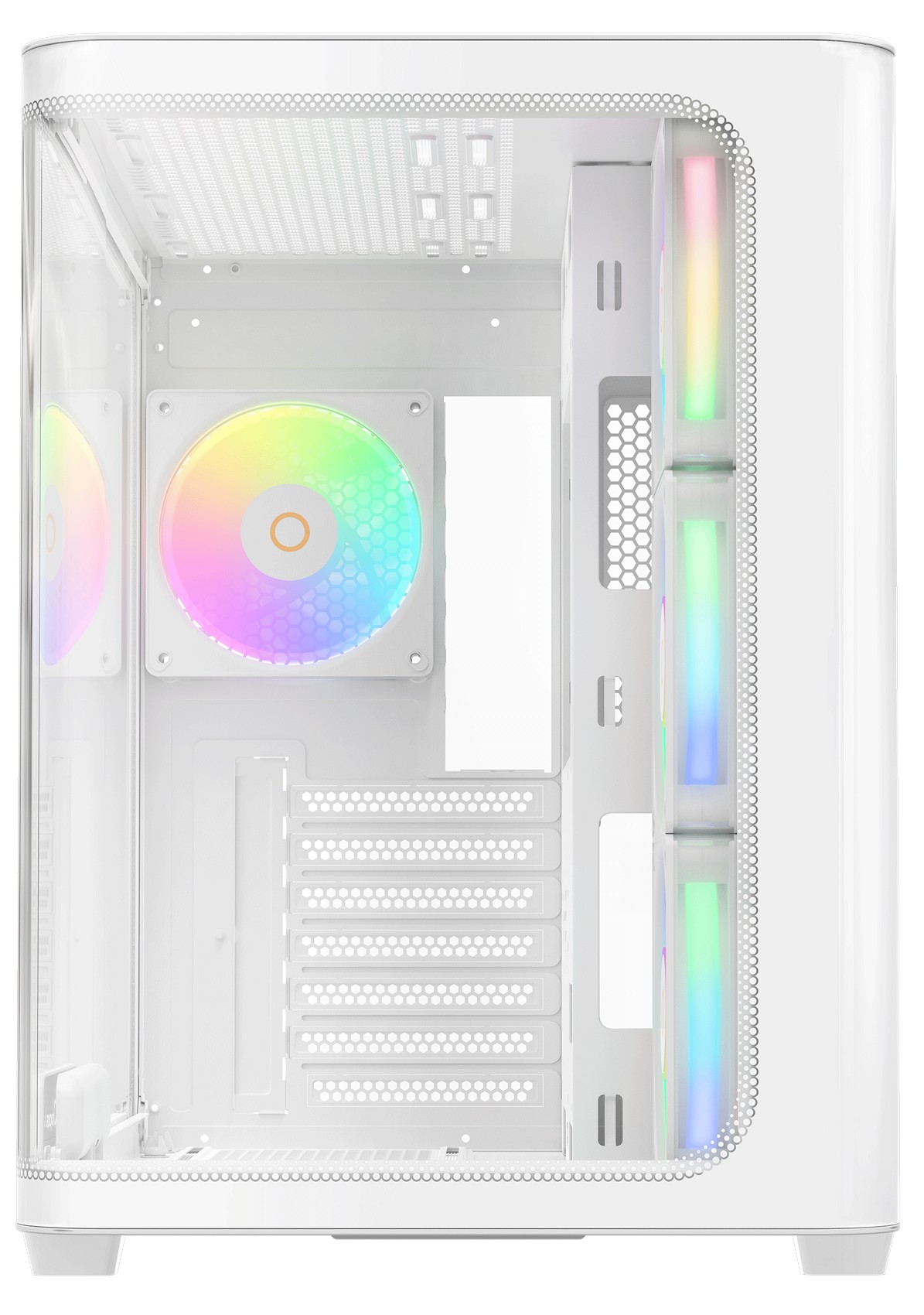 Корпус Ocypus Iota C70 WH Curve ARGB Digital ATX без БП (Iota-C70-WHD400CD-GL)