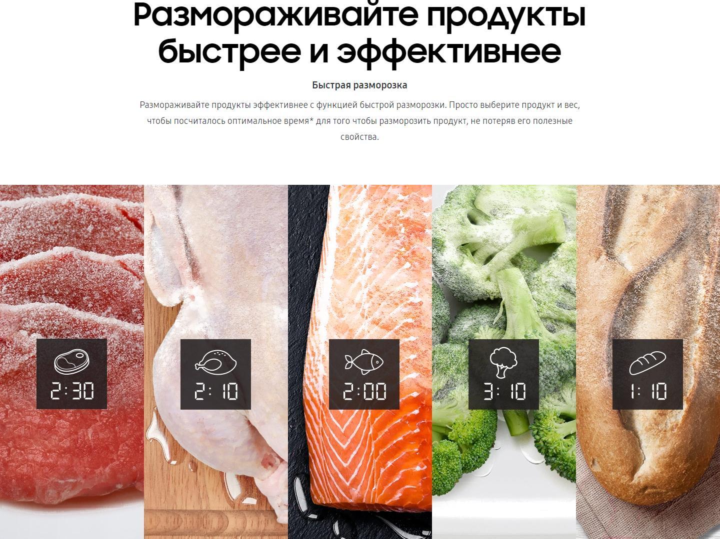 Микроволновая печь Samsung MG23T5018AW/BW