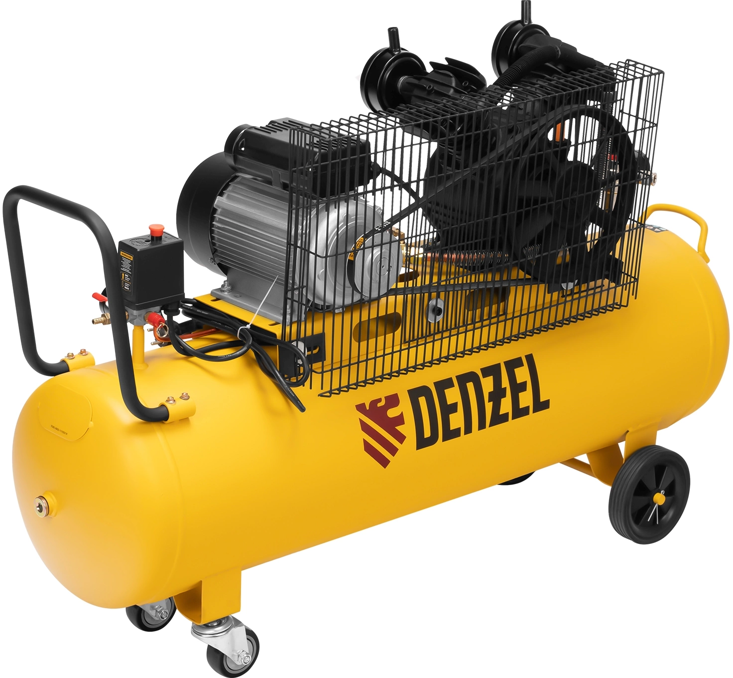 Компрессор Denzel BCV2300/100 желтый/черный (58111)