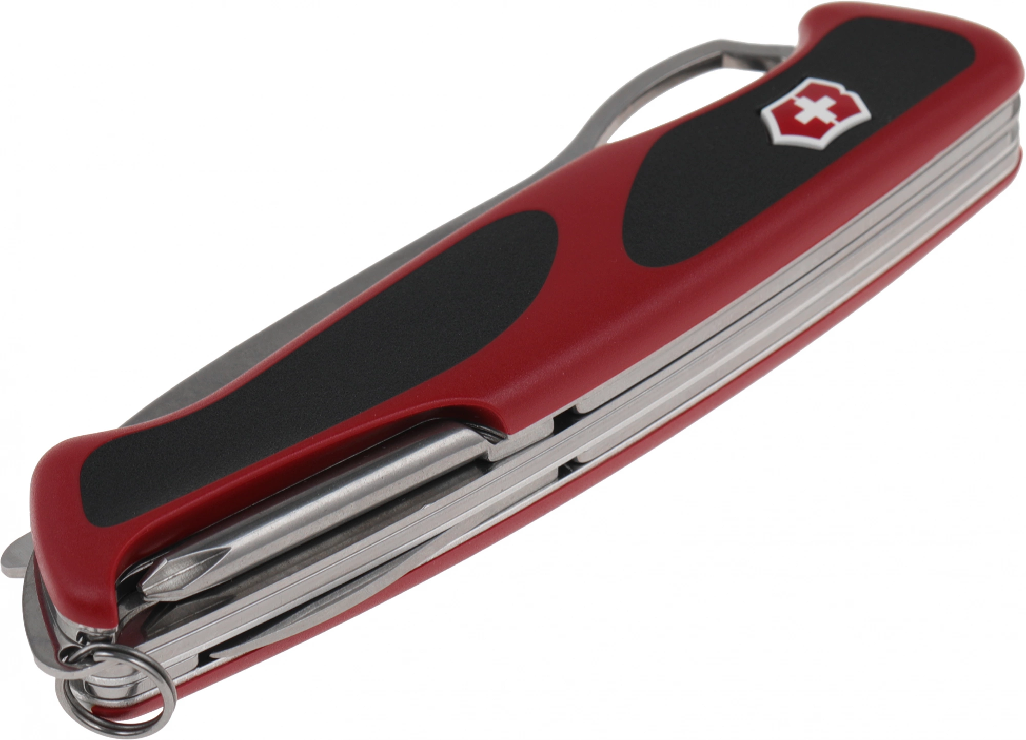 Туристический нож Victorinox RangerGrip 78 красный/черный (0.9663.MC)