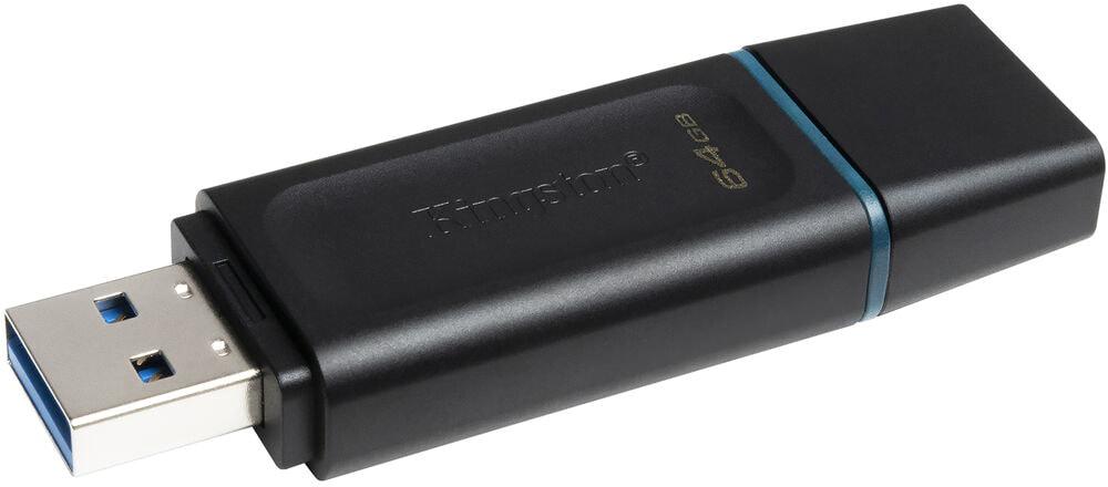 USB Flash-накопитель Kingston Exodia 64GB Black/Blue (DTX/64GB)