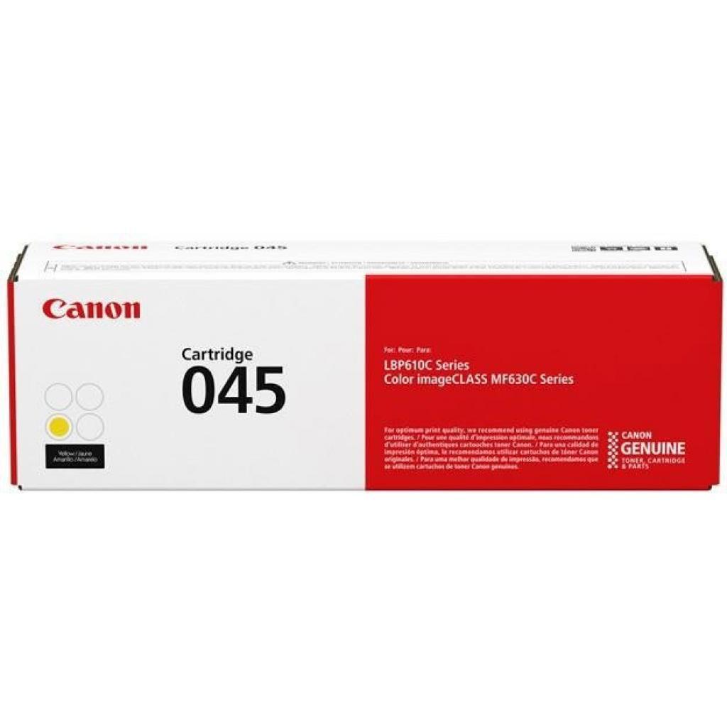 Тонер-картридж Canon 045 Y желтый (1239C002)