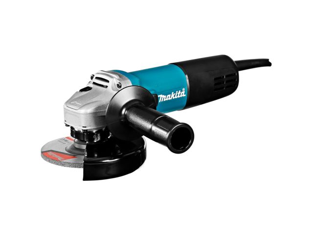 Одноручная углошлифмашина MAKITA 9558 HNR в кор. (840 Вт, диск 125х22 мм без регул. об.)