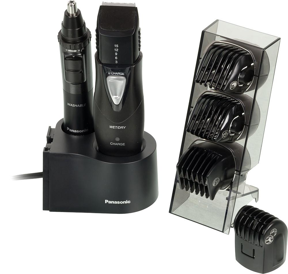 Триммер для волос Panasonic ER-GY10CM520 4 насадки черный