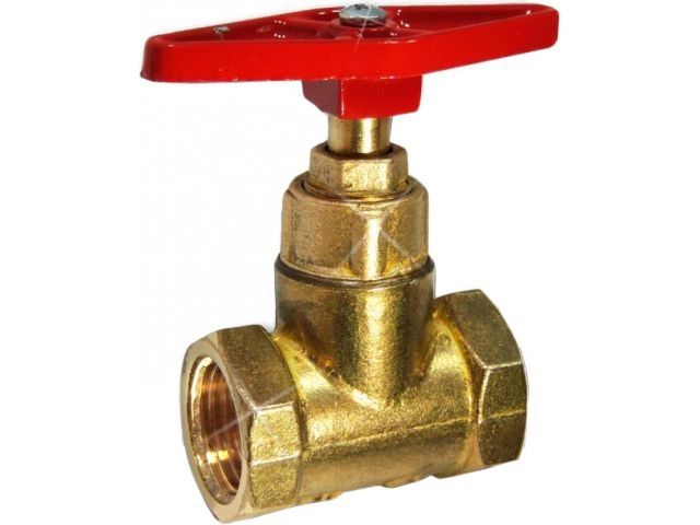 Кран вентильный 1 1/4" вн.-вн. (ПАР) PN1,6 МПа, 15Б1п, Цветлит (ЦРБ0109)