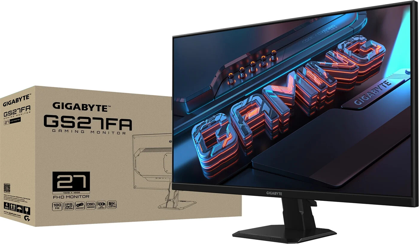 Монитор GigaByte GS27FA (20VM0-GS27FABT-2EKR)