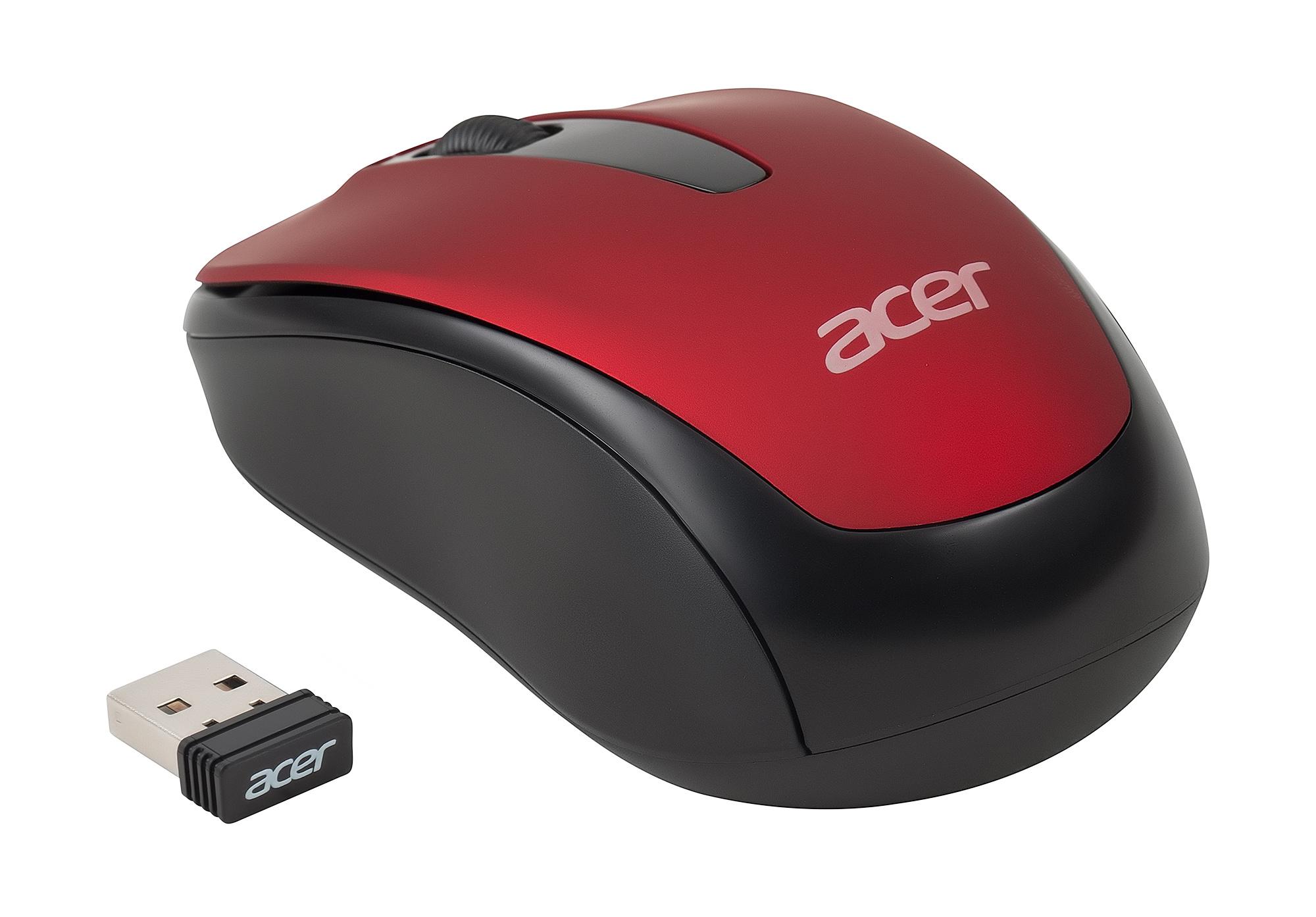 Мышь Acer OMR136 красный (ZL.MCEEE.01J)