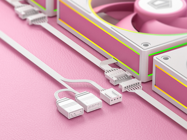 Система жидкостного охлаждения для процессора ID-Cooling FX360 INF Pink