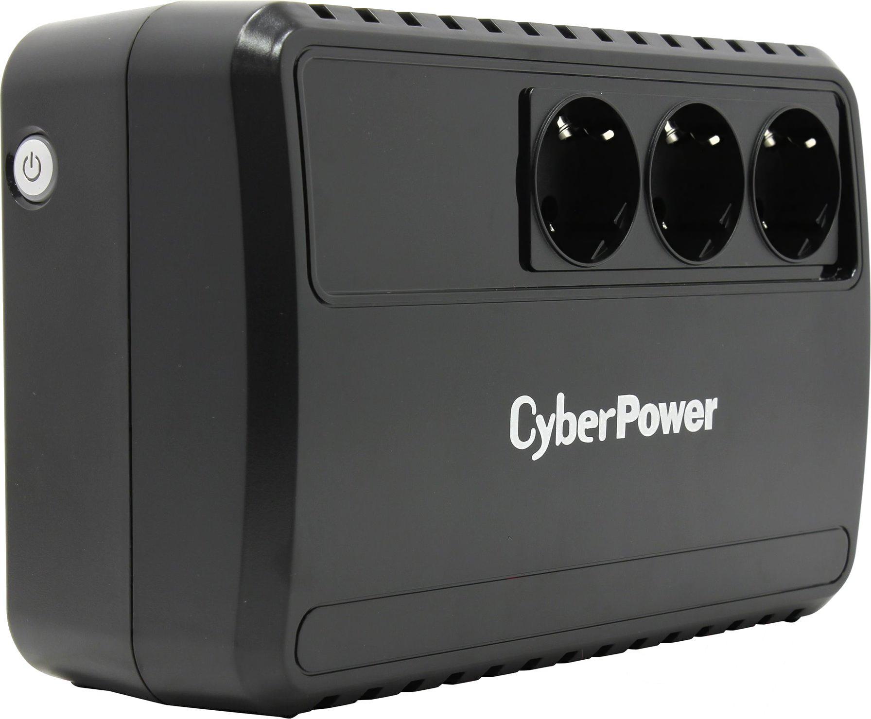 Источник бесперебойного питания CyberPower 600VA (BU600E)