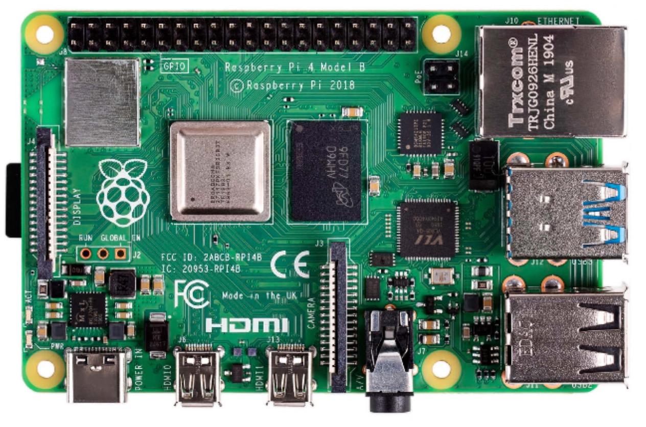 Одноплатный компьютер Raspberry Pi 4 Model B 1GB (RA544)