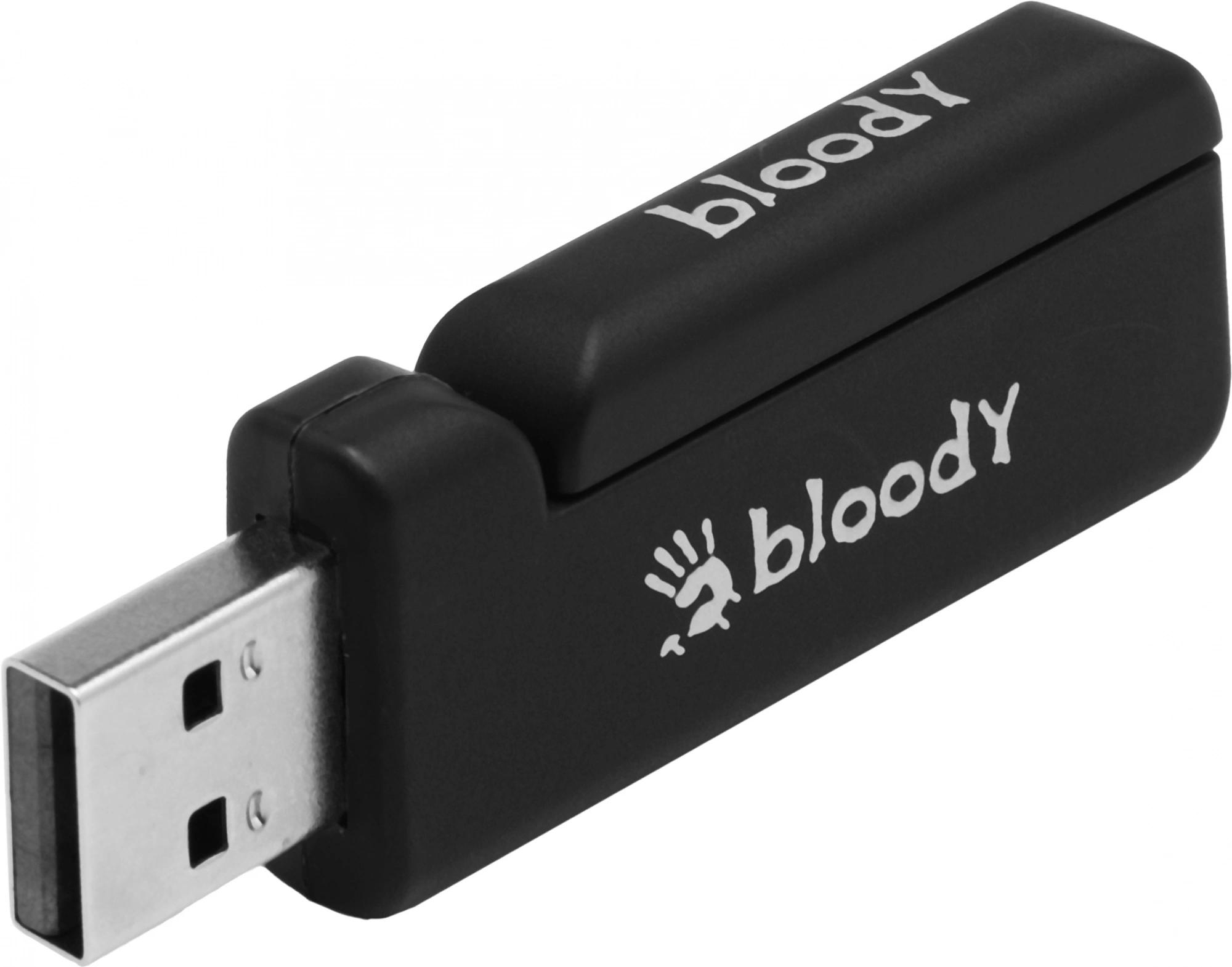 Наушники A4Tech Bloody GR370 Sports Black