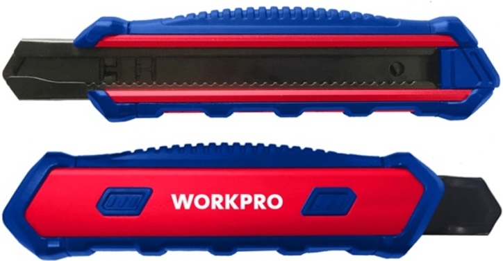 Нож строительный WorkPro WP212015
