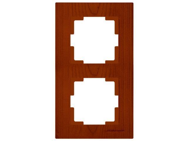 Рамка 2-ая вертикальная вишня, RITA, MUTLUSAN