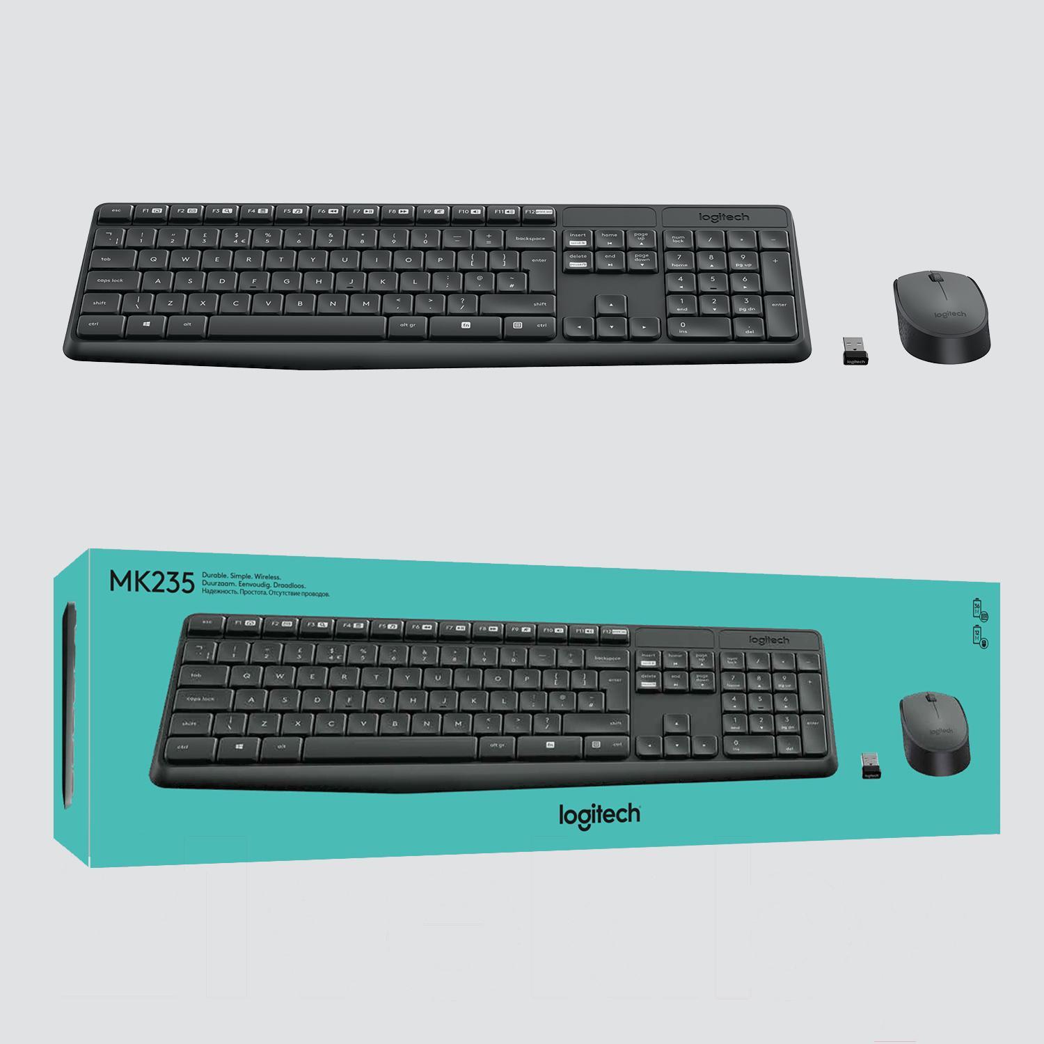 Набор периферии Logitech Wireless Combo MK235 (920-007948)