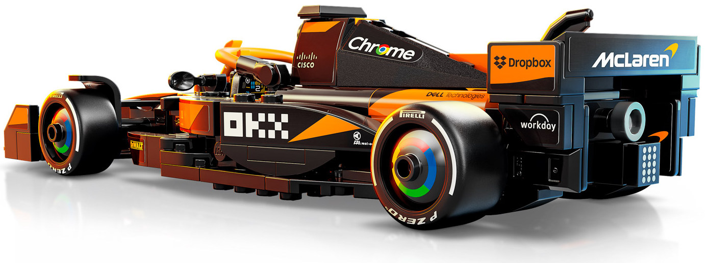 Конструктор Lego Speed Champions Гоночный автомобиль F1 McLaren Team MCL38 (77251)
