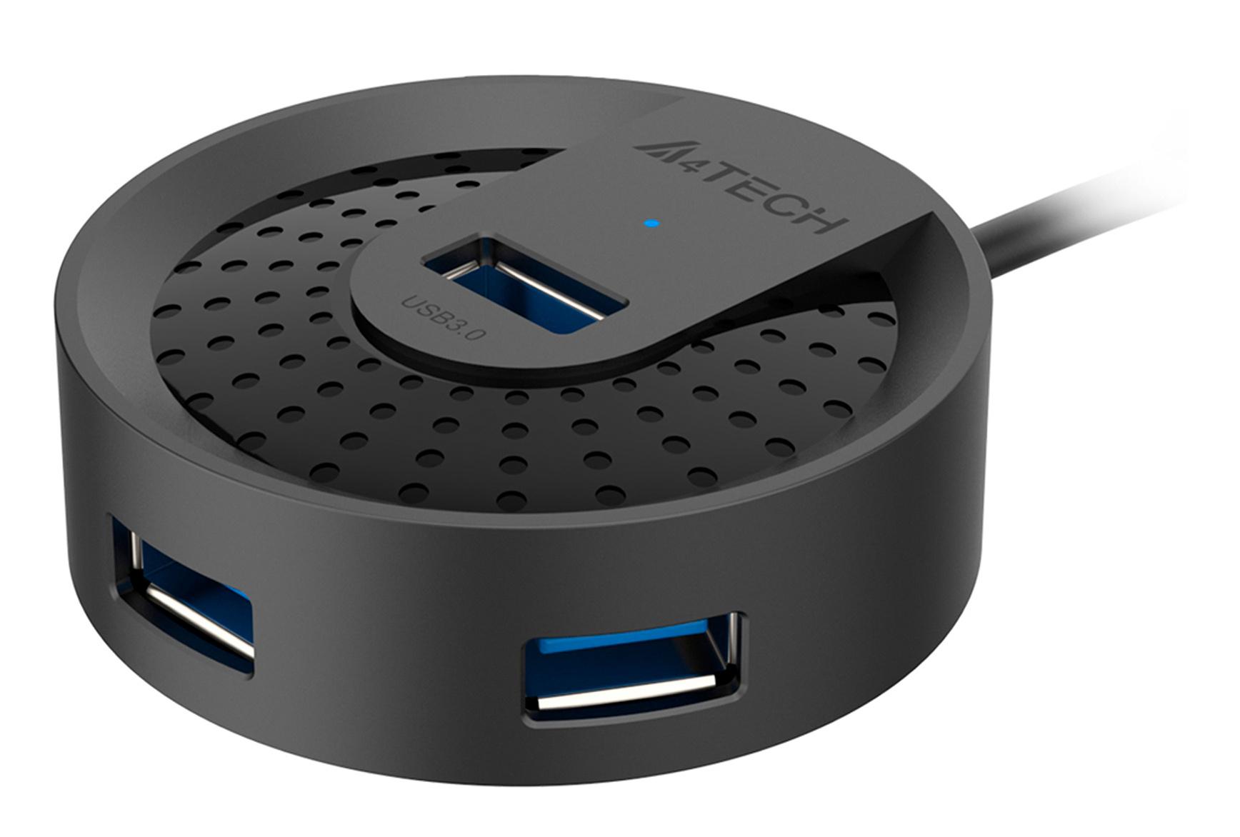 USB-хаб A4Tech HUB-30 USB 3.0 черный