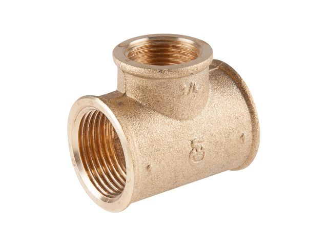 Тройник ред. 1" вн. х 3/4" вн. х 1" вн., Цветлит (ЦРБ0021)