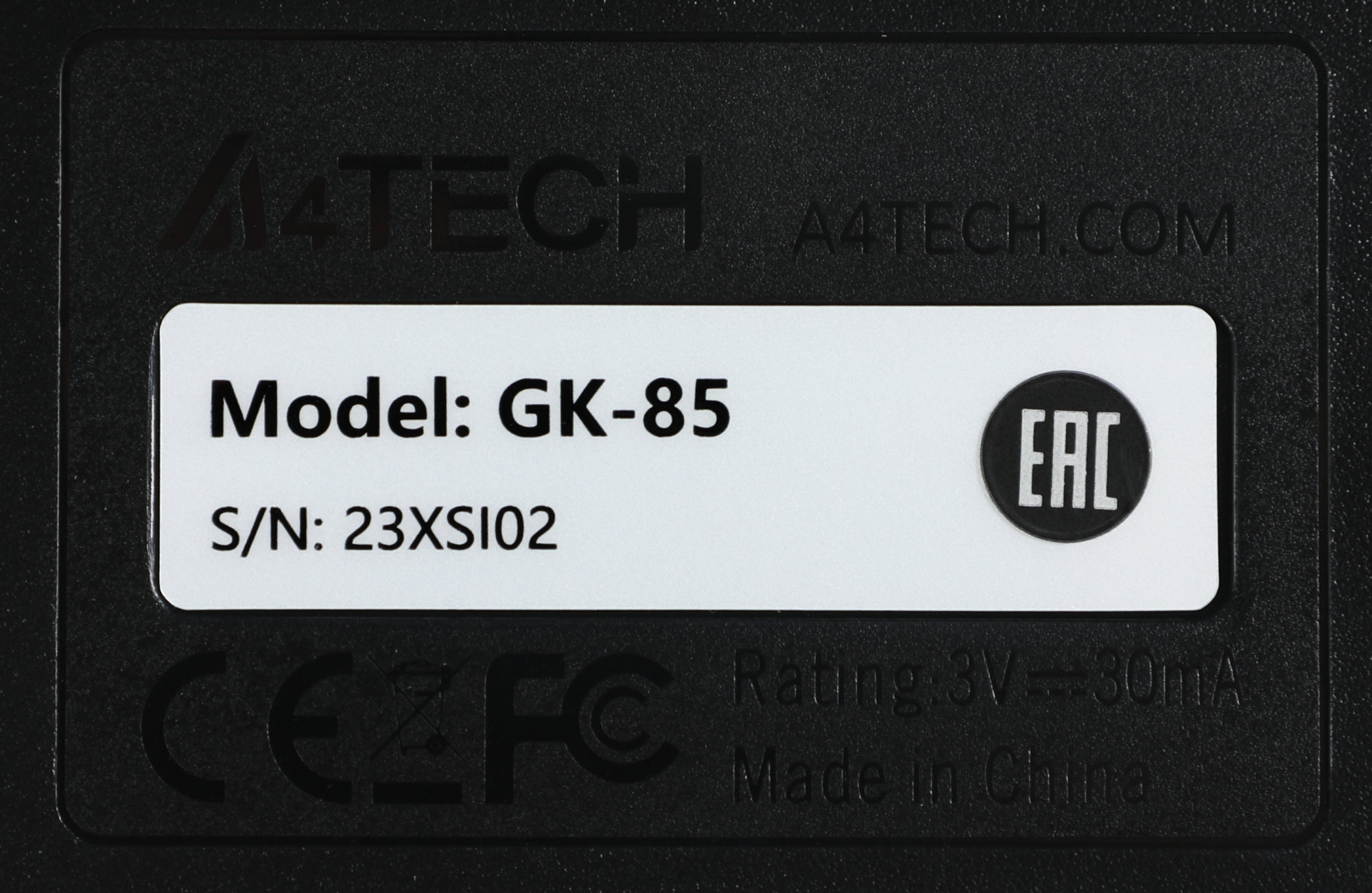Набор периферии A4Tech Wireless Desktop 3000NS