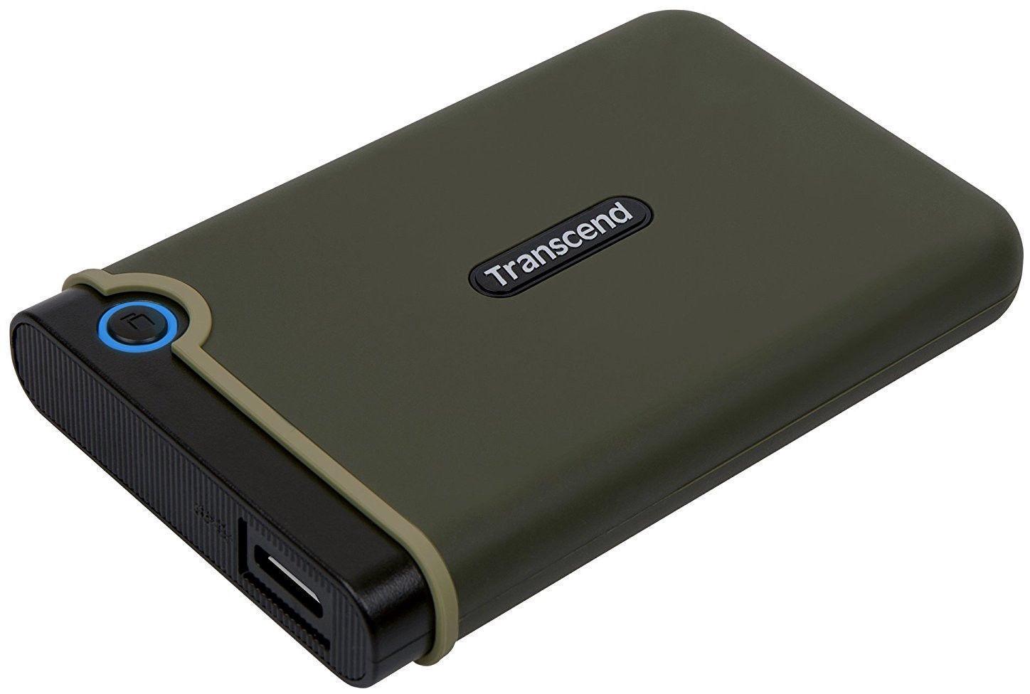 Внешний накопитель Transcend StoreJet 25M3 USB 3.0 1TB зеленый (TS1TSJ25M3G)