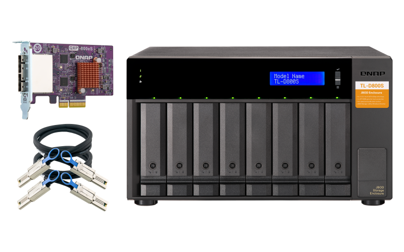 Сетевой накопитель QNAP TS-133 (TL-D800S)