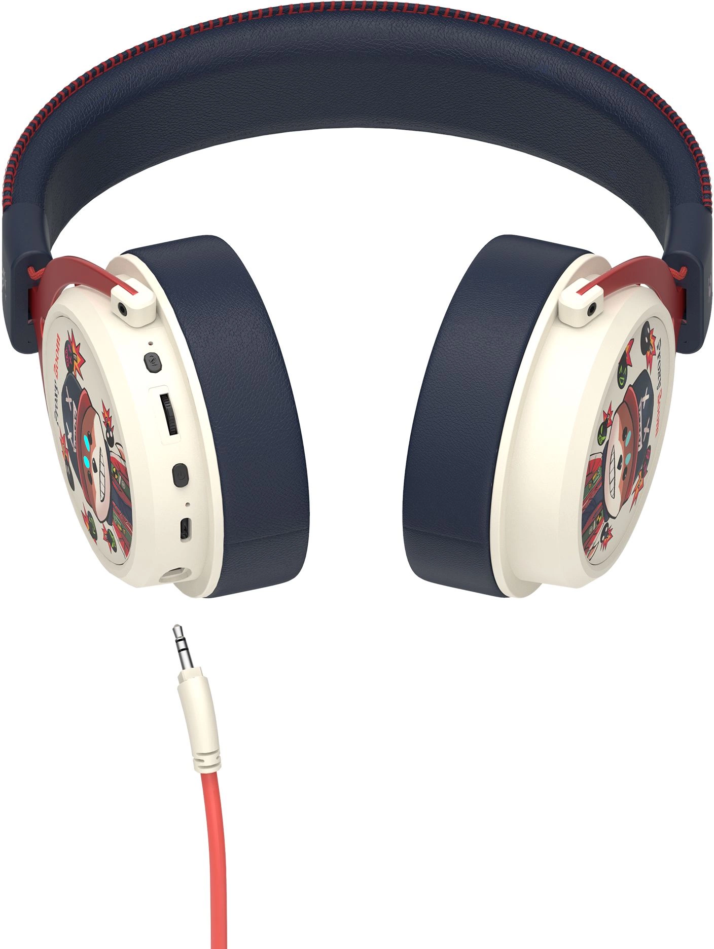 Наушники A4Tech Bloody MR595 Proxy Boom бежевый/черный (MR595)