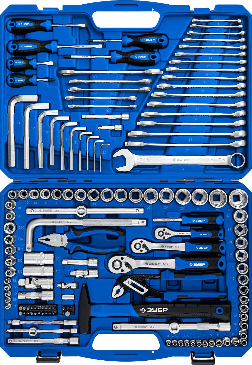 Набор инструментов Зубр 27670-H142 кейс