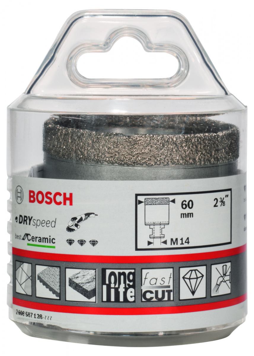 Алмазная коронка Bosch М 60мм Dry Speed 2.608.587.128