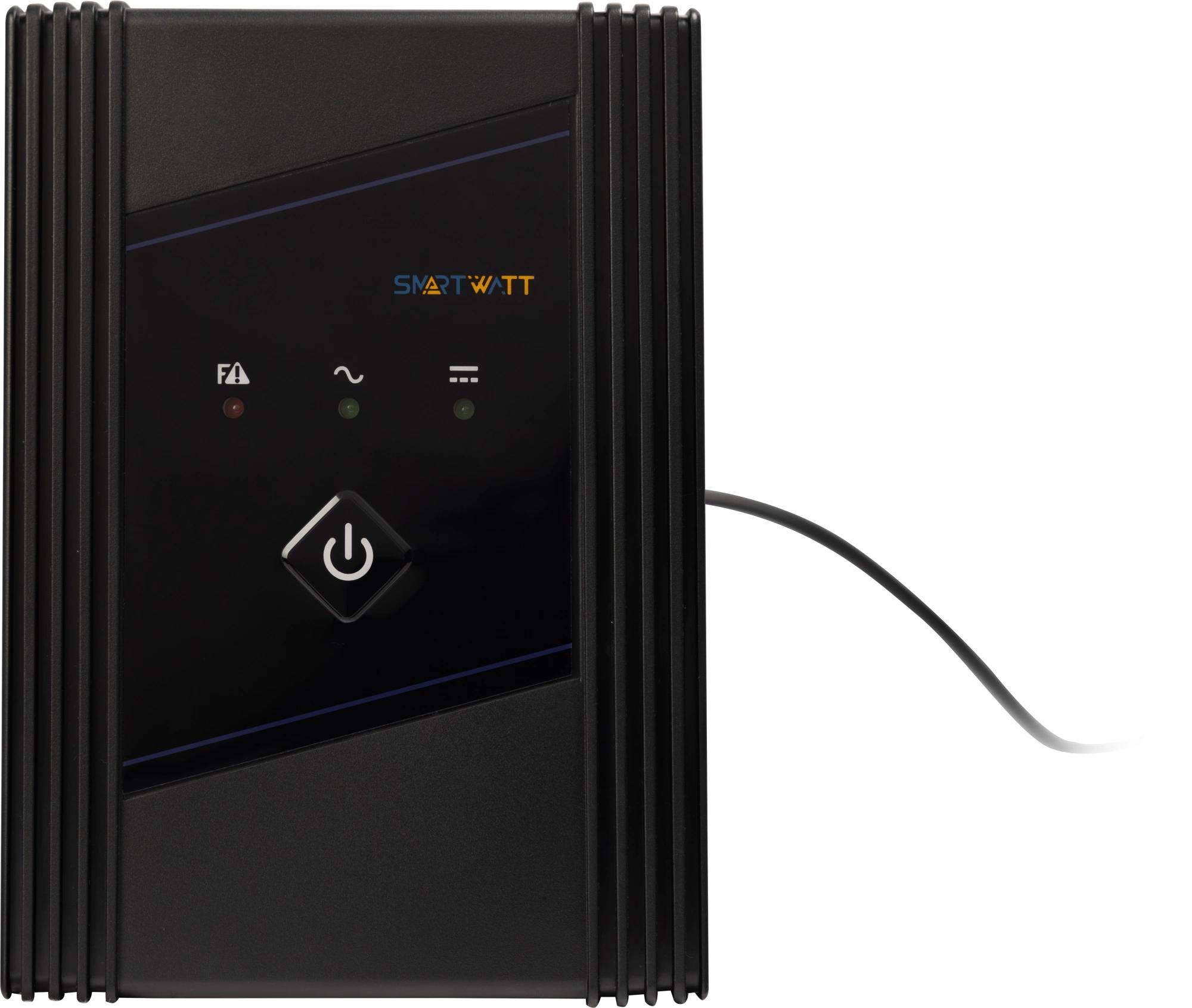 Источник бесперебойного питания Smartwatt Uni 650 черный (3703020390006)