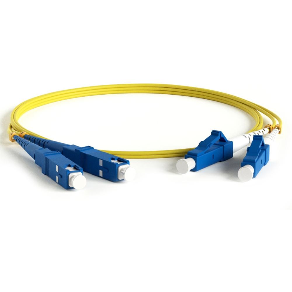 Патч-корд Hyperline FC-D2-9-SC/UR-SC/UR-H-3M-LSZH-YL