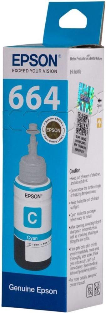Чернила Epson C13T664298 голубой