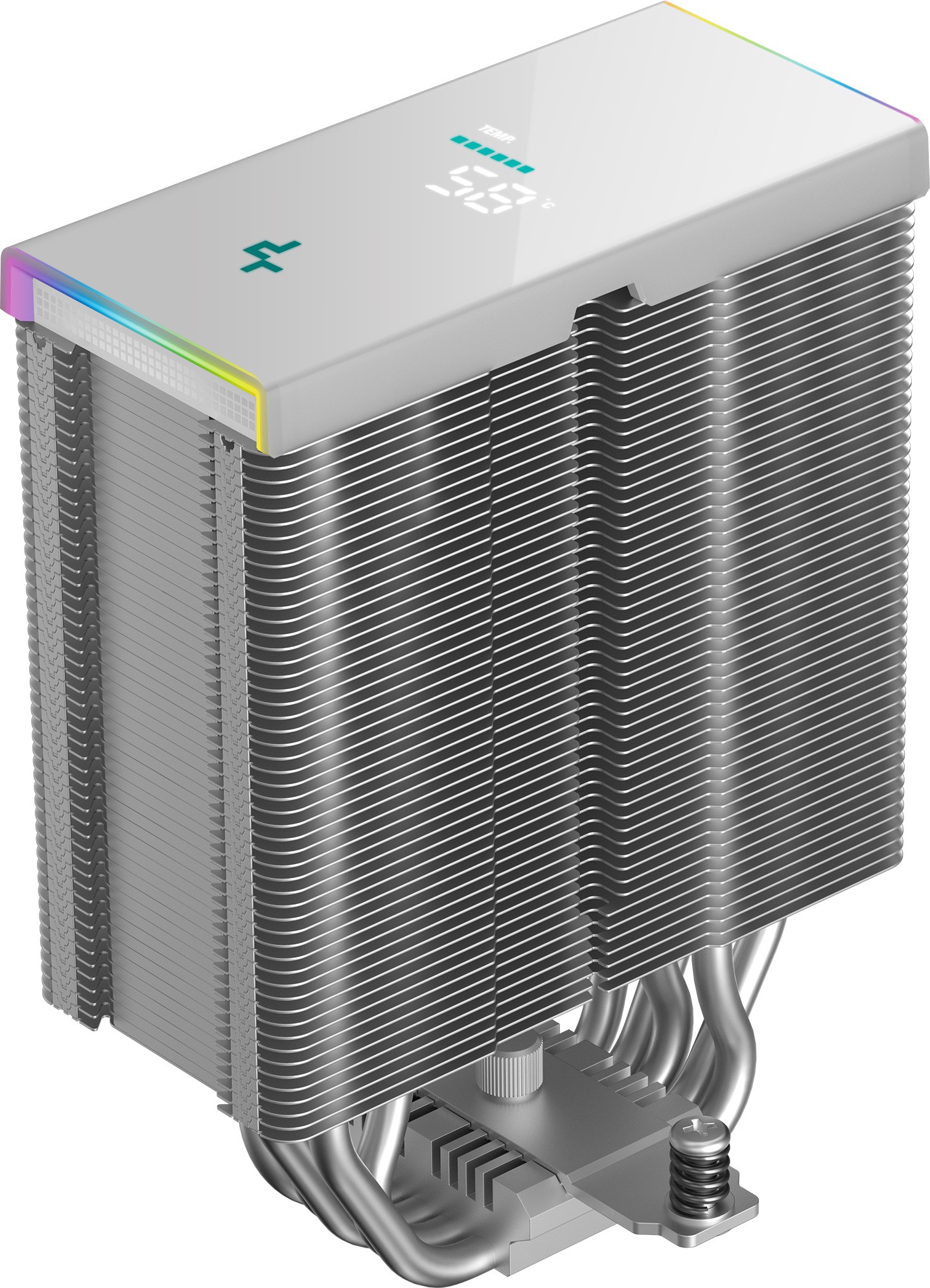 Кулер для процессора DeepCool AK500S Digital SE WH белый (R-AK500S-WHADMN-GJD)