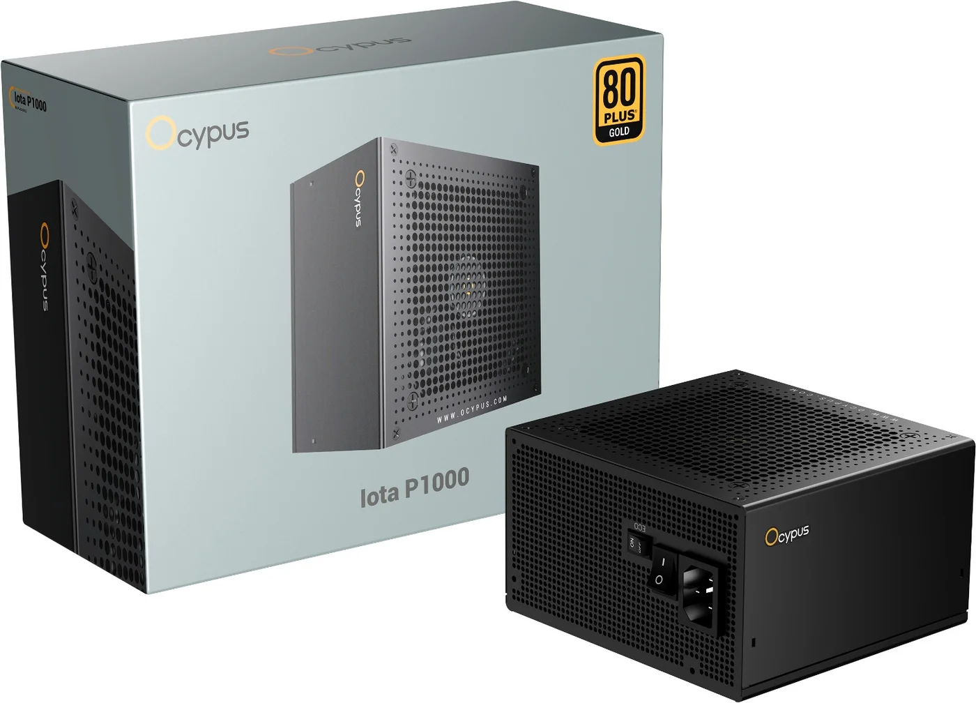 Блок питания Ocypus Iota P1000 1000W Black (Iota-P1000-G1FFBK024X-EU)