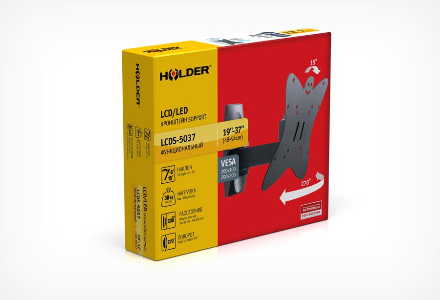 Кронштейн Holder LCDS-5037 черный