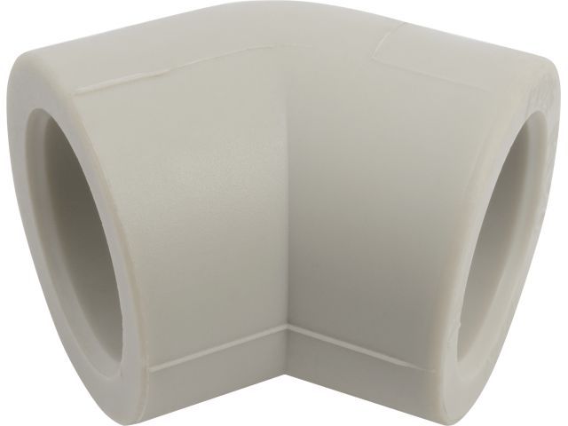 Колено ПП 32х45 сер. FV Plast (Под заказ кратно коробкам)