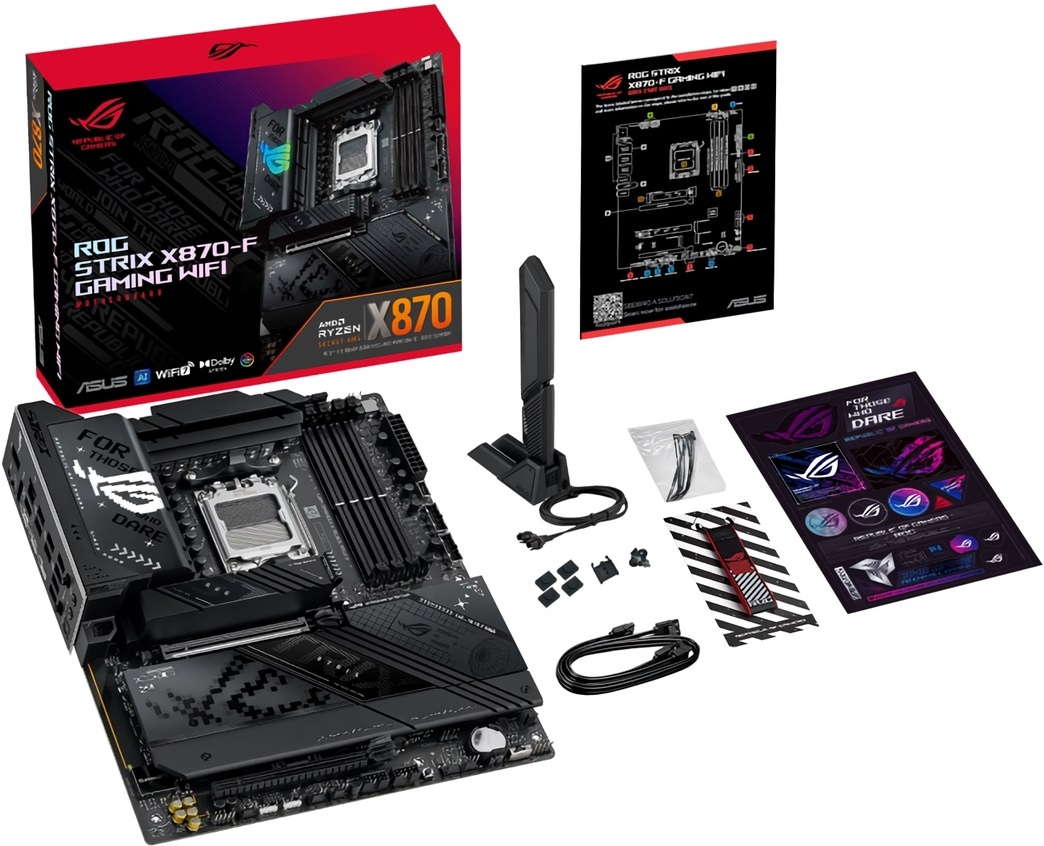 Материнская плата ASUS ROG Strix X870-F Gaming WiFi (90MB1IV0-M0EAY0)